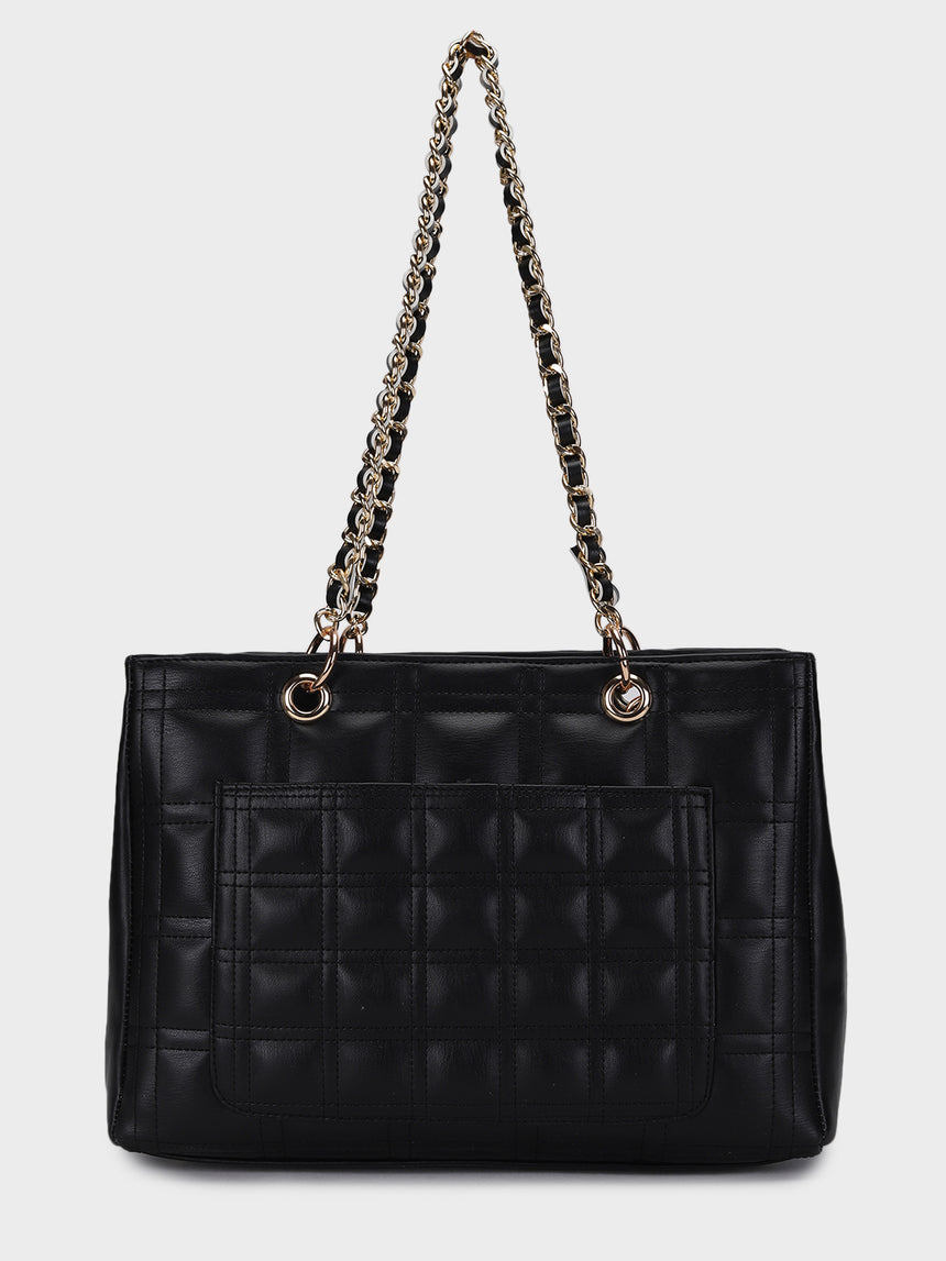 Black Hazel Handbag