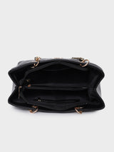 Black Hazel Handbag