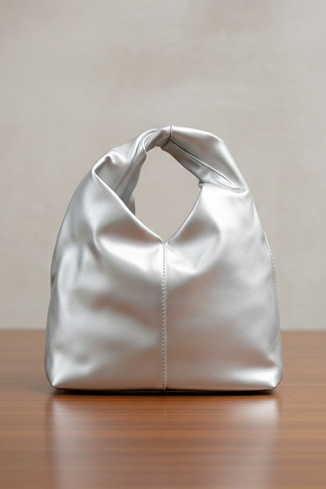 Alba Silver Handbag