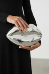 Mr. Lips Silver Clutch