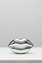 Mr. Lips Silver Clutch