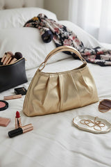 Zelia Gold Clutch