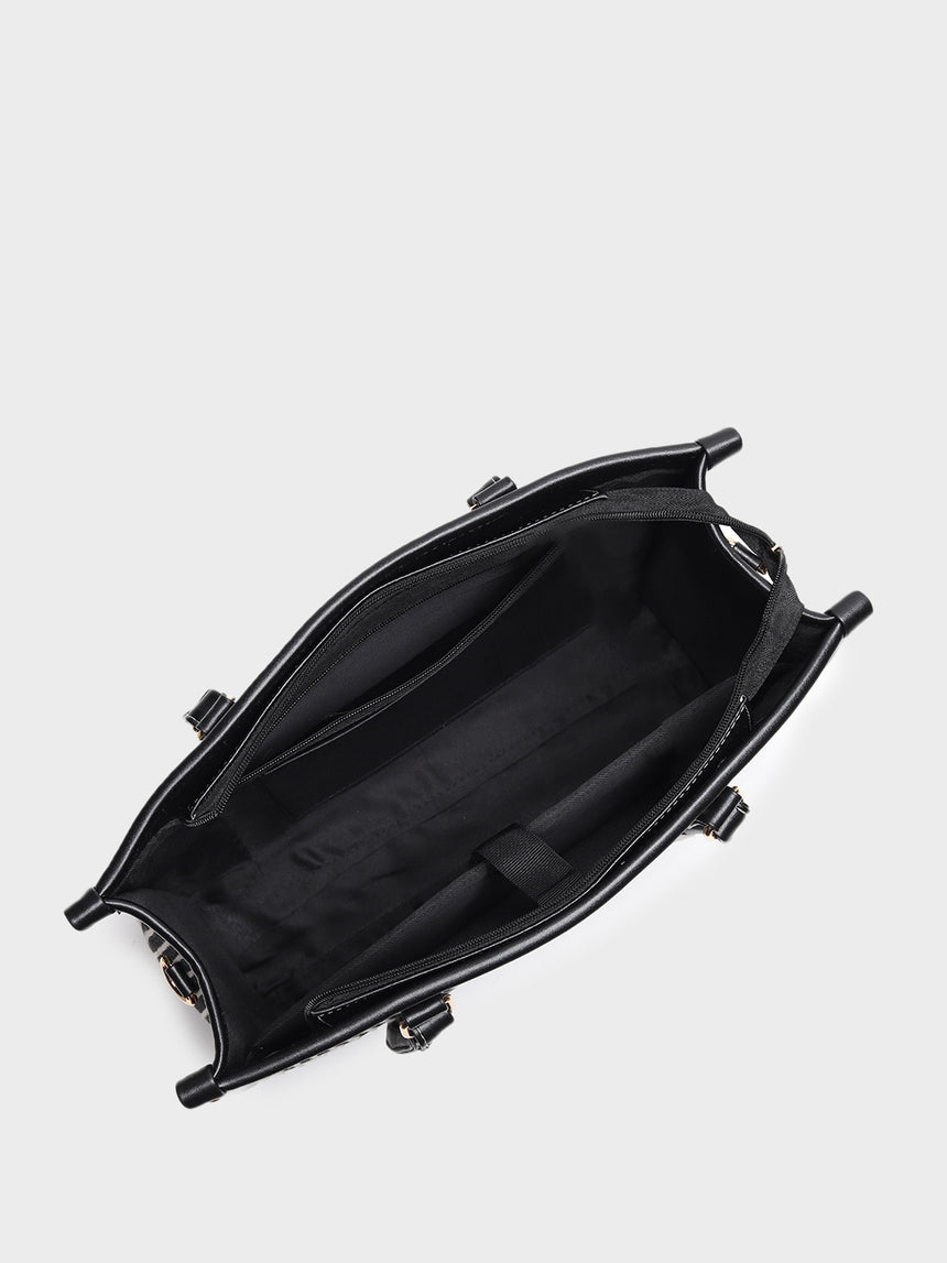 LEXI STRIPPED  TOTE BAG