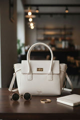 Blair White Handbag