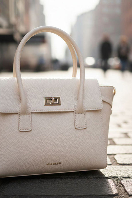Blair White Handbag