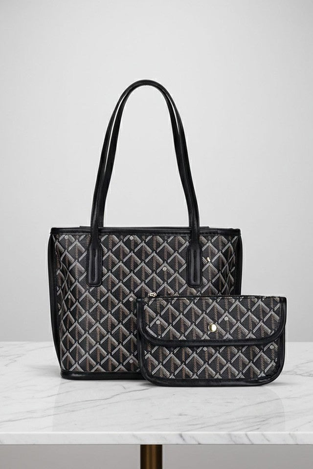 Kai Black Handbag