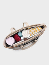 Beige Geller Classic Tote Bag