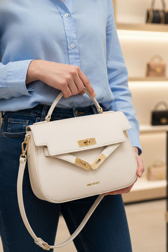 Mila Off White Sling Bag