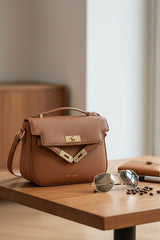Mila Brown Sling Bag