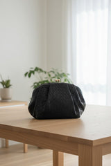Agathe Black Clutch
