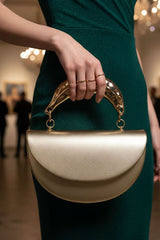Nina Gold Clutch