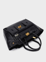 Black Hazel Handbag