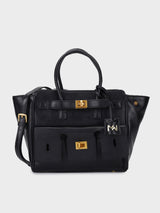 Black Hazel Handbag