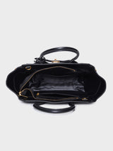 Black Hazel Handbag