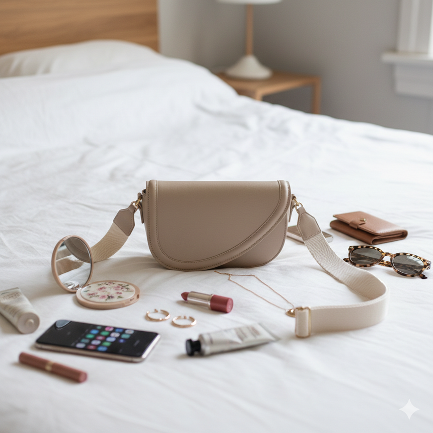 Harper Khakhi Sling Bag