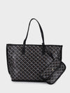 Black Yara Tote Bag