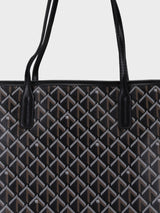 Black Yara Tote Bag
