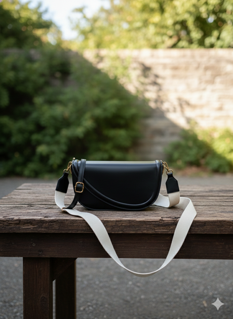Yelina Black Sling Bag