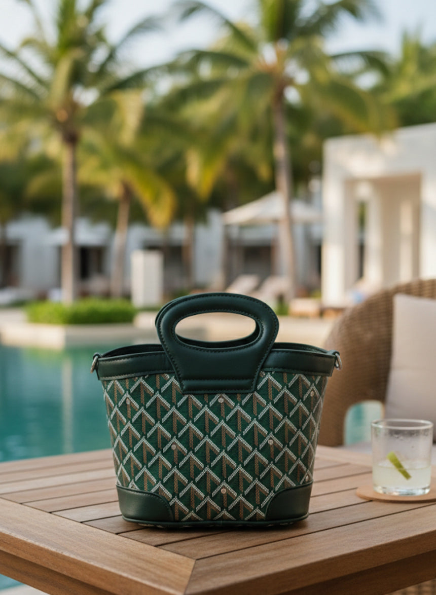 Liam Green Bucket Bags