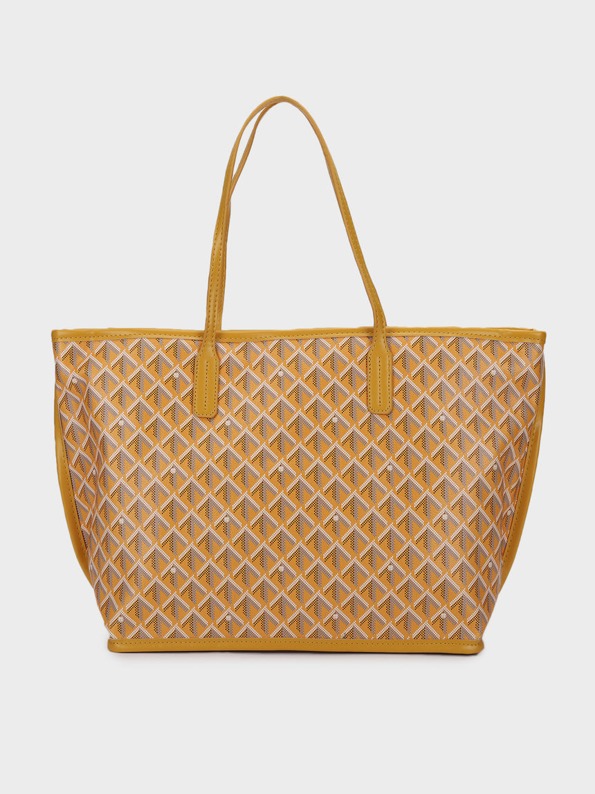 Yellow Yara Tote Bag