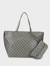 Grey Yara Tote Bag