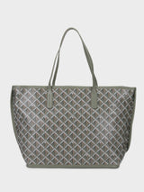 Grey Yara Tote Bag