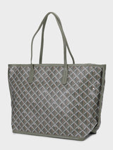Grey Yara Tote Bag