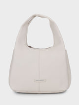 White Hilary Bucket Sling Bag