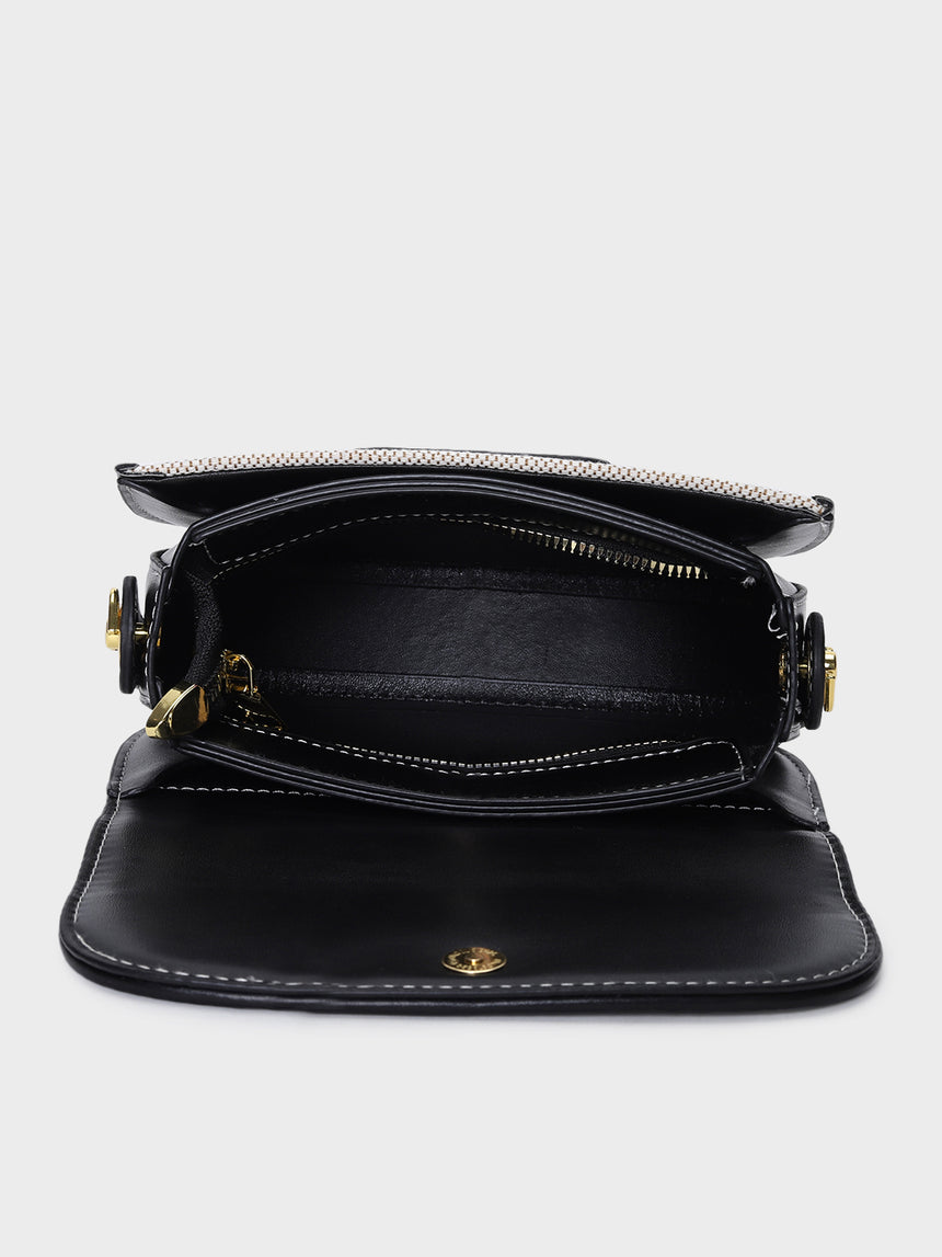 Black Kira Sling Bag