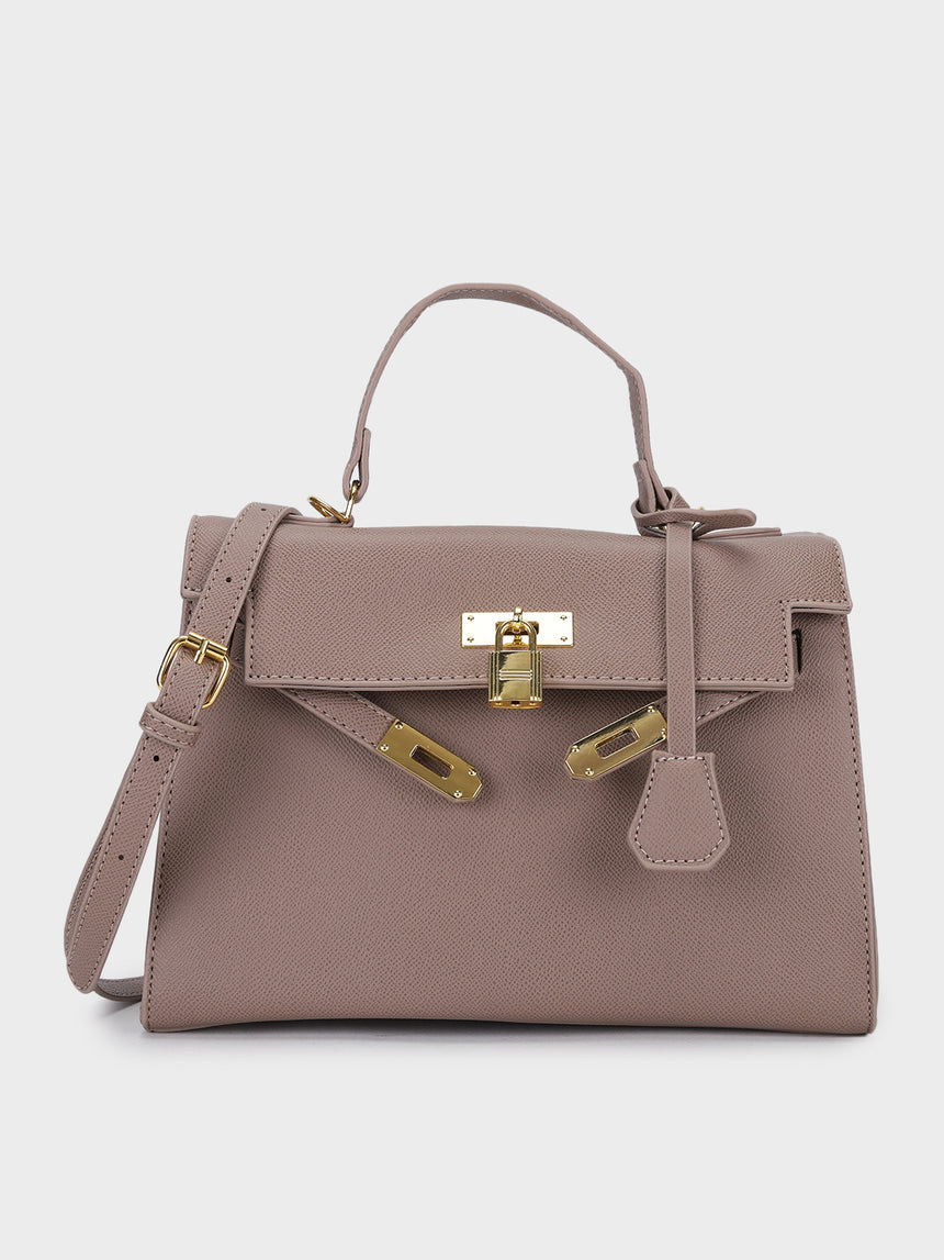 Sharon Khaki Birk Handbag