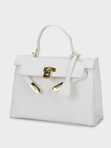 Sharon White Birk Handbag
