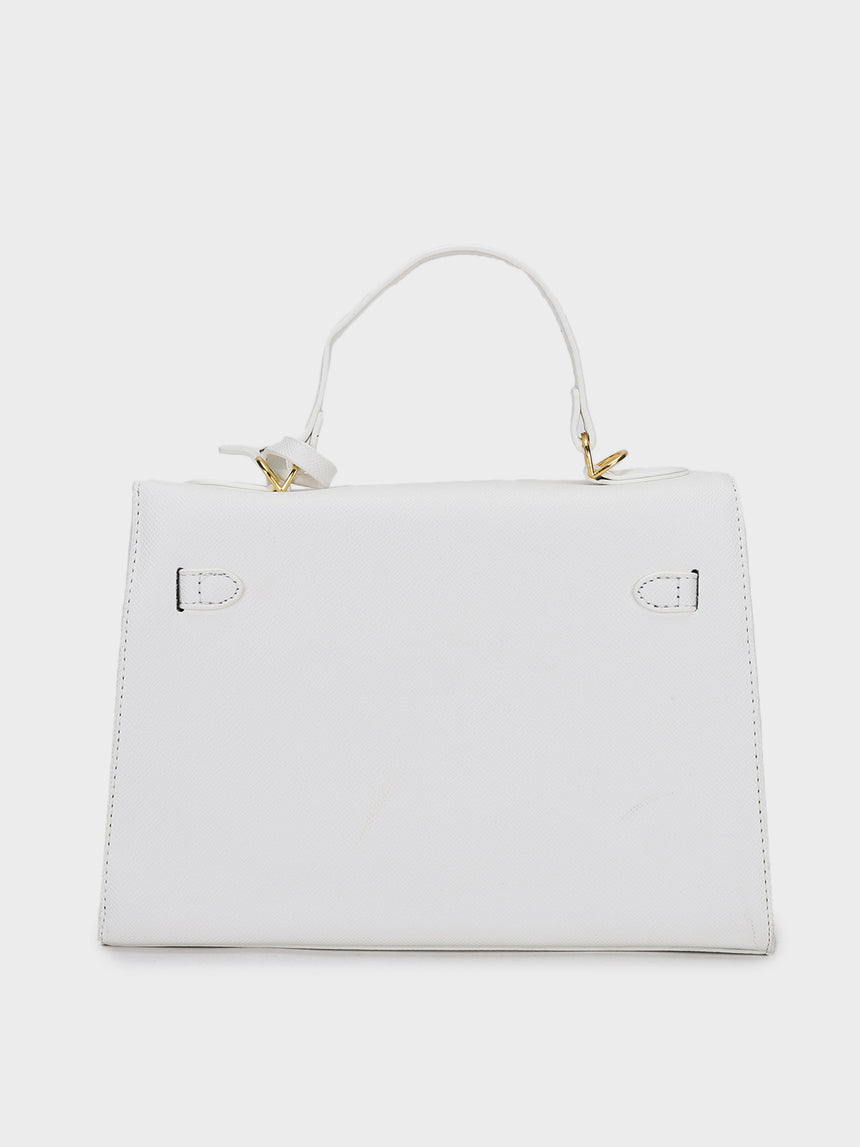 Sharon White Birk Handbag