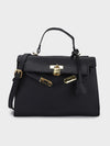 Sharon Black Birk Handbag