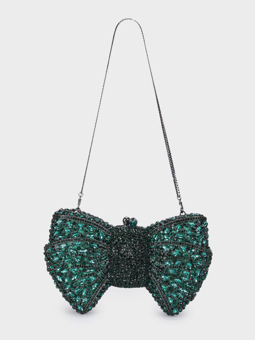 Bow Multicoloured Clutch