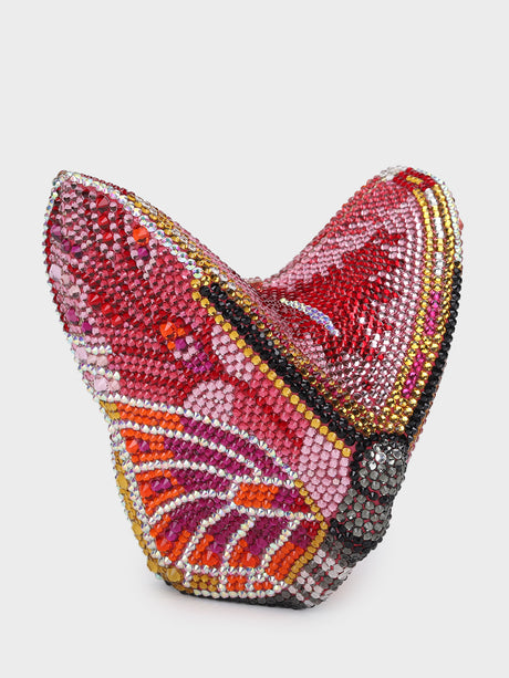 Butterfly Multicoloured Clutch