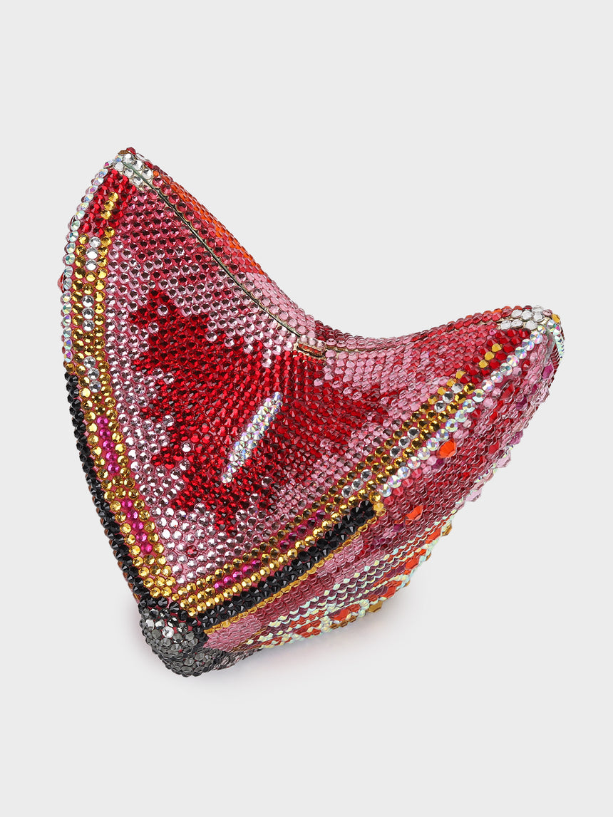 Butterfly Multicoloured Clutch