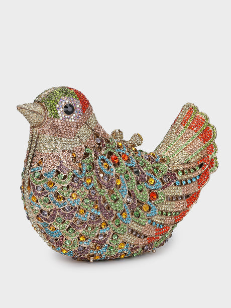 Parrot Multicoloured Clutch