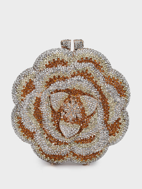 Rose Multicoloured Clutch