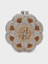 Rose Multicoloured Clutch