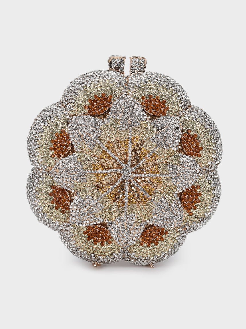 Rose Multicoloured Clutch