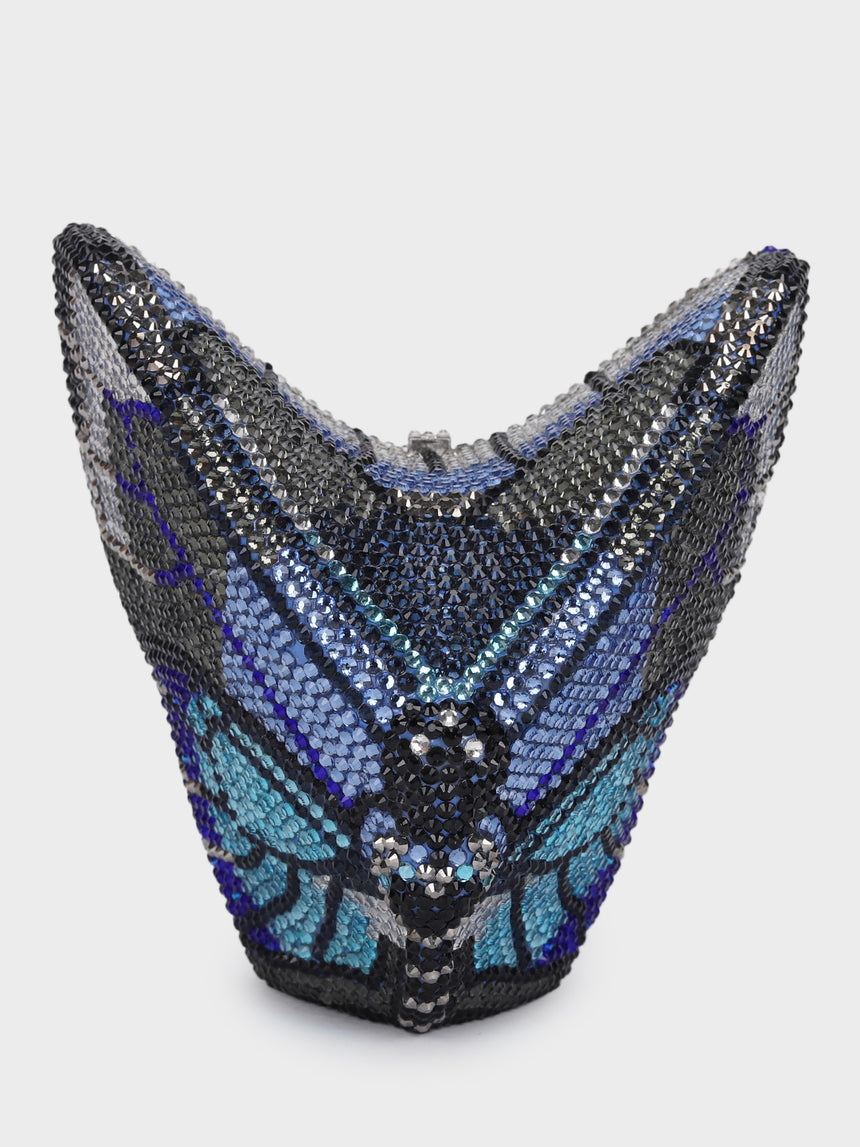 Butterfly Multicoloured Clutch