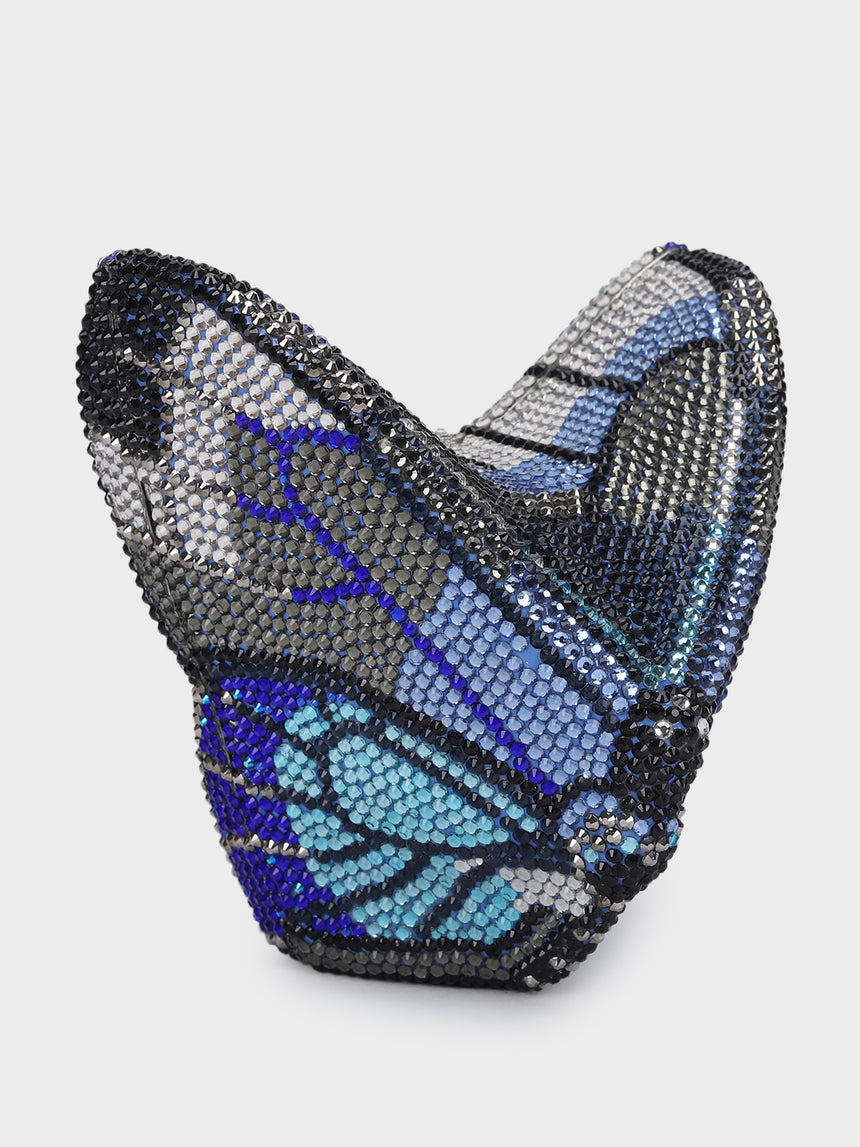 Butterfly Multicoloured Clutch