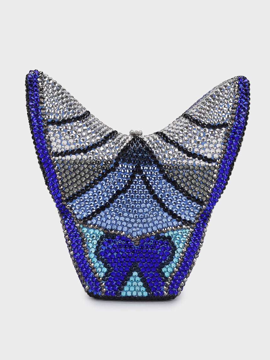 Butterfly Multicoloured Clutch