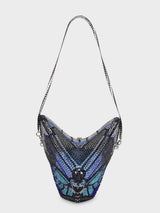 Butterfly Multicoloured Clutch