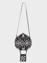 Hot Air Balloon Multicoloured Clutch