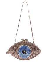 Evil Eye Golden Clutch