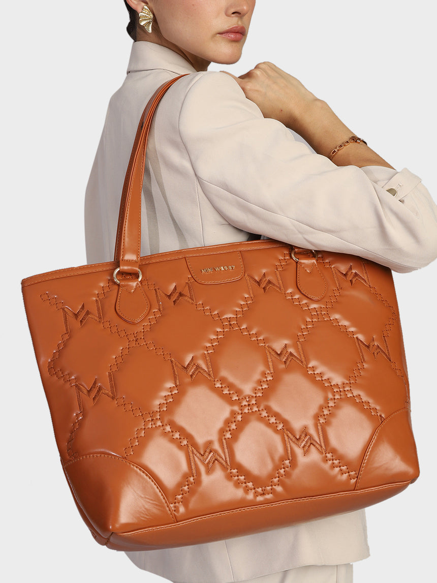 Berlin Brown Tote