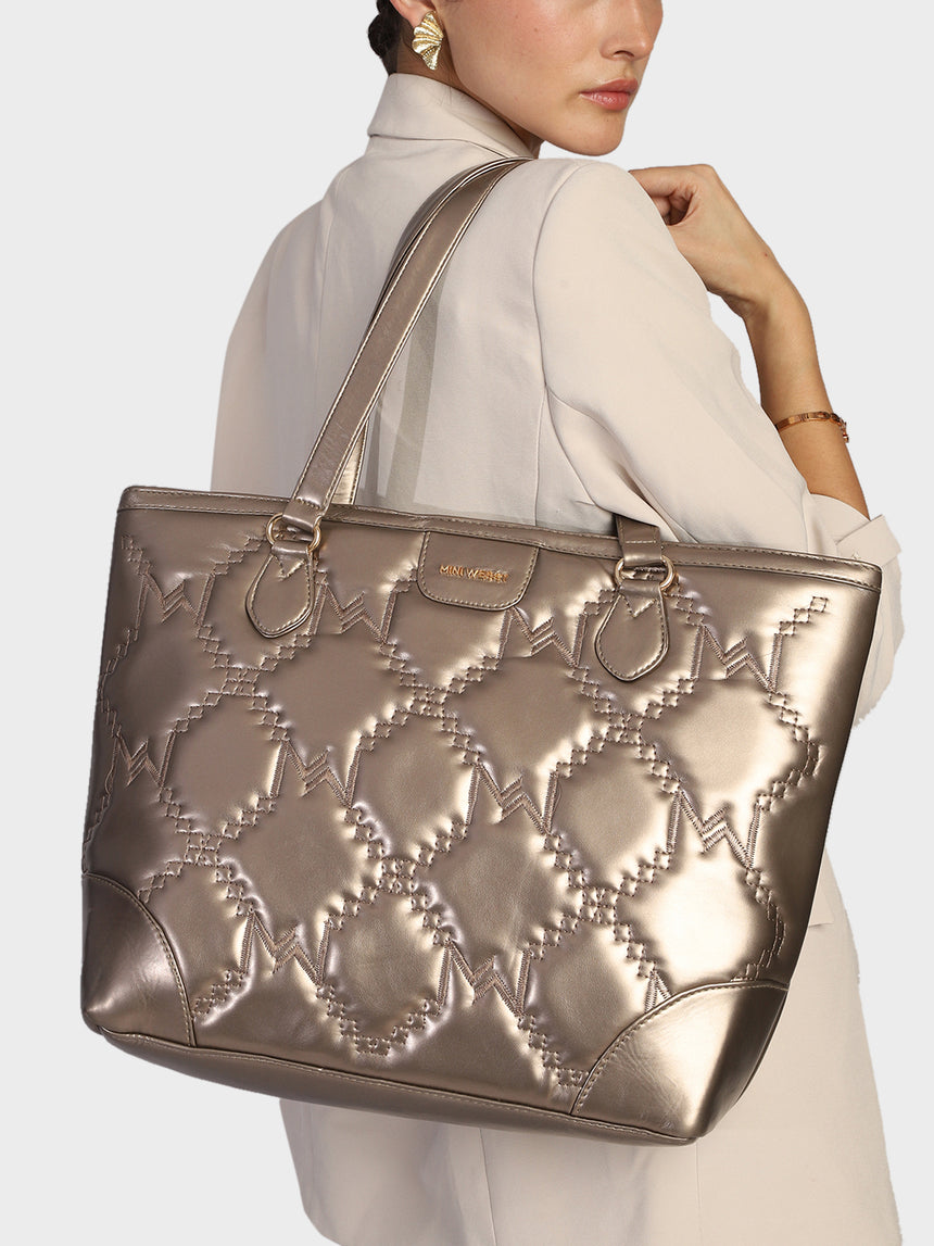 Berlin Gunmetal Tote