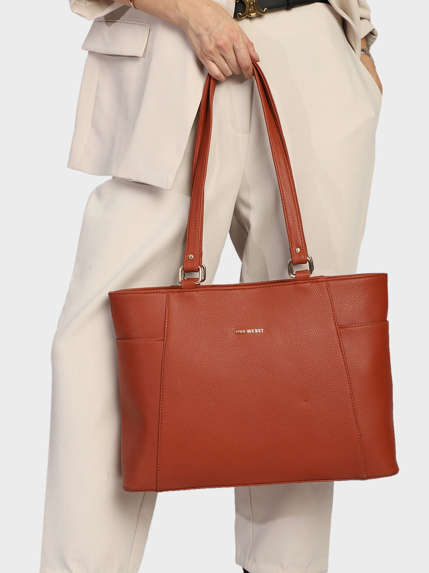 Madrid Brown Tote