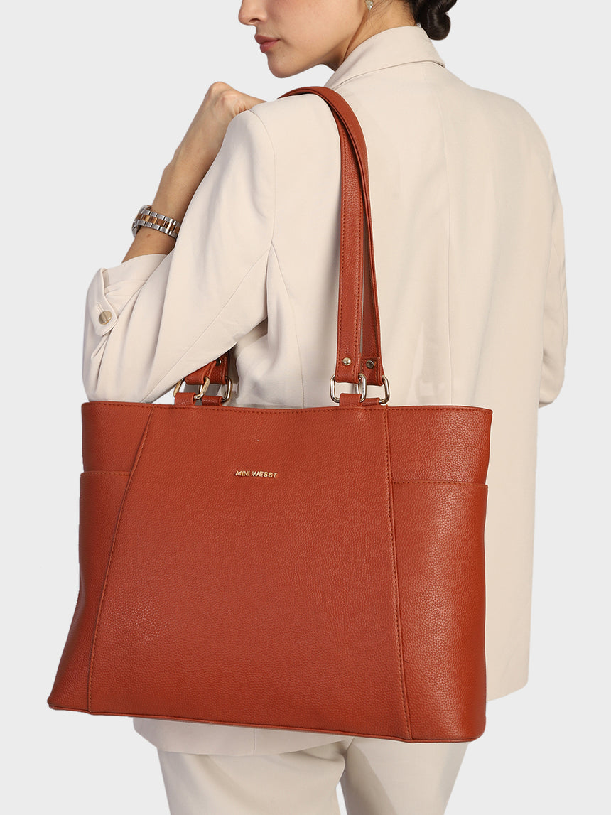 Madrid Brown Tote
